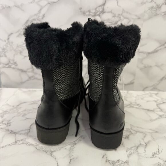 JBU Women’s Winter Boots sz 7 Herringbone Print NEW #M159 - Picture 3 of 8